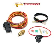 Electric Cooling Fan Wiring Install Kit 185165 Thermostat 50 Amp Relay