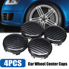 4pcs 60mm Car Wheel Tire Rims Center Hub Caps Cover Decor Accessories Universal