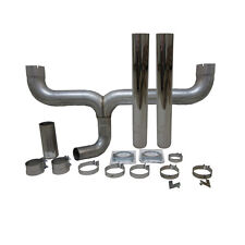 Grand Rock Stack Kit - Dual - 4 Inlet - 4 Stack - Straight Cut
