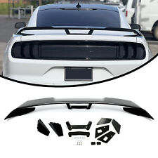 Gloss Black Painted Rear Trunk Spoiler Wing Gt-style For Ford Mustang 2 Dr 15-22
