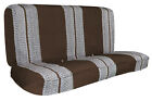 Brown Pickup Bench Saddle Blanket Universal Car Seat Covers For Full Size Truck