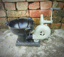 Vintage Style Forge Furnace With Hand Blower Pedal Type Handle Blacksmith .