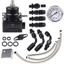 6an Fitting End Adjustable Fuel Pressure Regulator Kit Efi Bypass Return