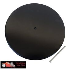 14 Round Smooth Black Aluminum Air Cleaner Lid Top Chevy Ford 302 350 400