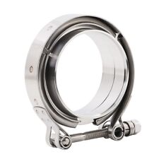 Lokocar 2.25 Inch V Band Clamp With Flange 2.25 Male Female Stainless Steel