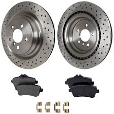 Rear Brake Disc Rotors And Pads Kit For Mercedes Mercedes-benz Ml63 Amg Gl450