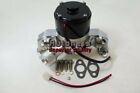 Small Block Chevy Sbc Polish Aluminum Electric Water Pump High Flow Volume 35gpm