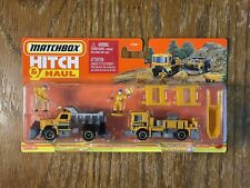 Matchbox Hitch Haul Metal Vehicle - Construction Zone Road Stripe King
