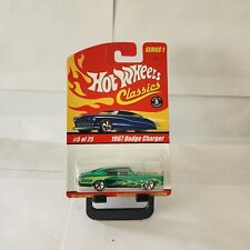 Hot Wheels Classics Series 1 1967 Dodge Charger 525 Green K86