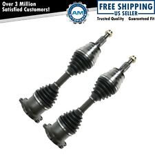 Front Cv Joint Axle Shaft Pair Set 2 Piece New For Chevy Gmc Pickup Truck