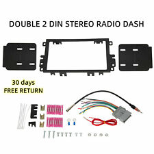 Double Din Car Stereo Radio Dash Kit Wire Harness For Chevy Gmc Pontiac Suzuki