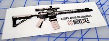 Noveske Stops Jihad Sticker Decal Sticker Rifle Gun Tactical 308 Ar-15 5.56