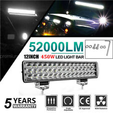 Triple Row Led Light Bar 12 20 32 40inch Spot Flood Combo Offroad Driving 4wd