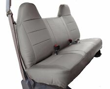 Iggee S.leather Custom Bench Front Seat Covers For Ford F-150 Grey