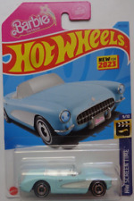 2023 Hot Wheels Hw Screen Time 910 1956 Corvette 183250 Barbie Teal
