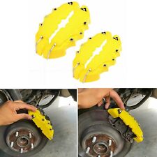 4x Disc Brake Caliper Abs Yellow 3d Racing Style Universal Car Truck Covers Ms
