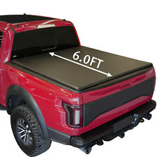 For 89-04 Toyota Tacoma Pickup 6ft Truck Bed Soft Vinyl Roll Up Tonneau Cover