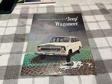 1965 Jeep Wagoneer Sales Brochure Booklet Catalog Old Original