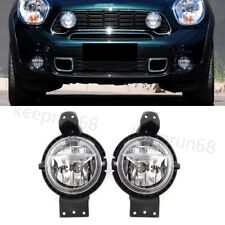 Pair Fog Light Front Left Right For Mini Cooper Countryman R60 R61 2011-2016 W