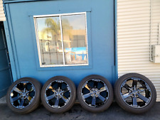 22 Gmc Chevy Yukon Denali Oem Factory Black Wheels Rims Tahoe Silverado 1500