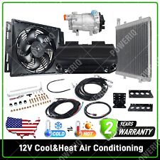 Universal Underdash Electric Air Conditioning 12v Coolheat Ac Kit Auto Car Dc