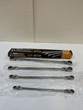 Gearwrench Kd 86831 4 Piece 90t Sae Double Flex Gearbox Set New