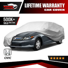 Fits Honda Civic 5 Layer Car Cover Fitted In Out Door Water Proof Rain Snow Dust