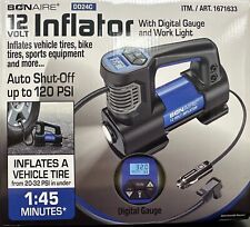 Bon-aire 12v Digital Inflator And Working Light Dd24c New In Box