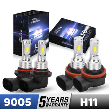 For Chevy Silverado 1500 2500hd 2007-2020 White Led Headlight Highlow Bulbs Kit