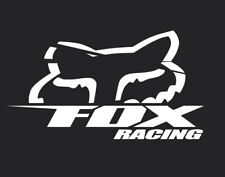 Fox Head Racing Mx Motocross Die Cut Vinyl Laptop Logo Sticker Bike Fast Ship