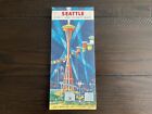 Chevron Gasoline 1962 Seattle Worlds Fair Street And Vicinity Road Map
