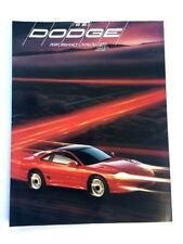 1991 Dodge Daytona Stealth Spirit Shadow Original Car Sales Brochure Catalog