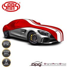 Saas Show Car Cover Medium Red Indoor For Classic E-type Mgb-gt Bmw 2002 4.5m