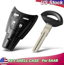 Replacement 4button Smart Remote Key Shell For 2003-2011 Saab 9-3 Ltqsaam433t
