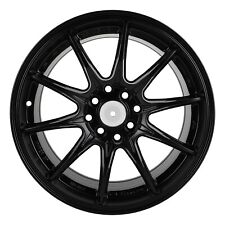 16x7 4x100 Offset 42mm Wheel Rim 16 Matte Black Alloy For 2011-24 Honda Fit