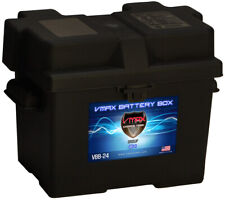 Vmax Group 24 Universal Battery Box With Strap Heavy Duty Marine Battery Box