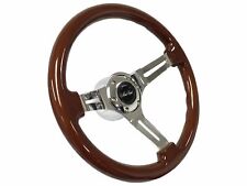 1969-94 Chevrolet Monte Carlo Mahogany Wood Steering Wheel Kit Monte Carlo