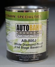 Autobahn Ab-800j White Diamond Pearl Basecoat Quartgm 800j Automotive Car Paint