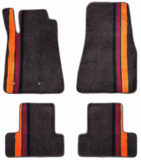 Fits For 05-09 Ford Mustang Dark Brown Thick Floor Mats Carpets Nylon W Strips