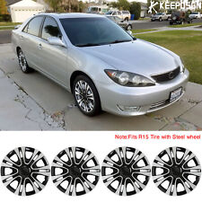 For 96-06 Toyota Camry Le Se 15 Set Of 4 Wheel Covers Hub Caps R15 Steel Wheel