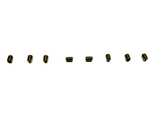 Holley Qft Ccs 6-32 Metering Block Screw-in Restriction Blank No Head 10 Pack