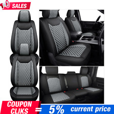 For Dodge Ram 1500 2009-2021 2500 3500 2010-2021 Car Seat Cover 5 Seats Full Set