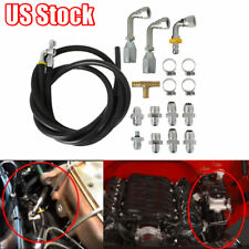 For Gm Hydroboost Brake Booster 3 Line High Pressure Hose Kit W An Fittings
