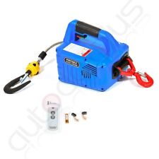 Wireless Control Electric Hoist Portable Household Electric Winch 500kg X 7.6m