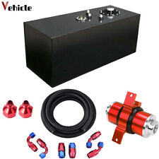 19 Gallon Top-feed Coated Fuel Cell Tank10an Fuel Line Kit Fuelpetrol Filter