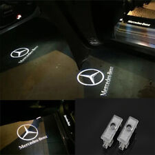 2pcs Led Door Light Ghost Shadow Laser Projector Courtesy For Mercedes Cla C E