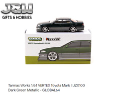 Tarmac Works Toyota Mark Ii Jzx100 Vertex Dark Green 164