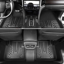All Weather Floor Mats Liners For Honda Civic 2016-2021 Sedan Hatchback Coupe