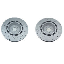 2x Front Brake Rotors For Mercedes Benz W222 S63 S65 Amg 2014-20 A2224212612 New