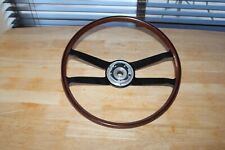 1966-68 Porsche Vdm 420mm Wood Steering Wheel 911912
